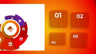 PP-19 Tangerine Swirl Morph PPT Template — video preview