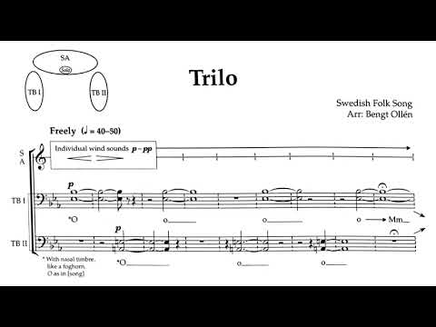 Bengt Ollén - Trilo (Audio + Score)