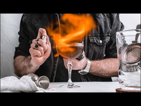 5 EASY FIRE TRICKS for cocktails in 2 minutes