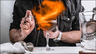 5 EASY FIRE TRICKS for cocktails in 2 minutes