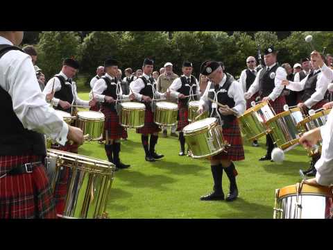 Strathclyde Police Pipe Band Drum Corps - European Championships 2012