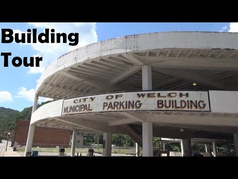 Building Tour: The First Municipal Parking Garage in the United States Welch WV