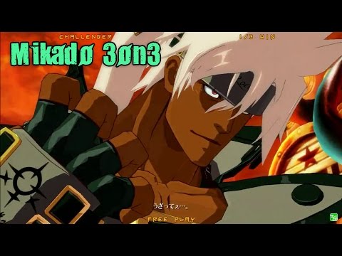 GGXrdR2 4/15/17 - Takadanobaba Mikado 3on3 Tournament