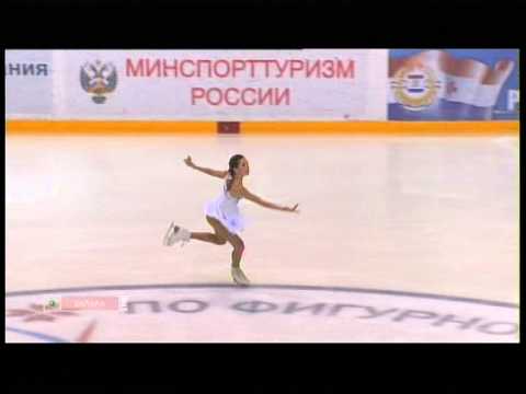 Korobeynikova  Polina   short program Championships of Russia 2010