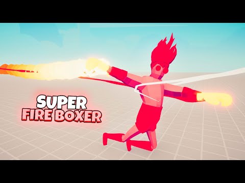 SUPER FIRE BOXER vs EVERY FACTION | TABS Totally Accurate Battle Simulator Gameplay