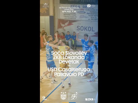 SOČA SloVolley ZKB LOKANDA DEVETAK - USD Casalserugo Pallavolo PD