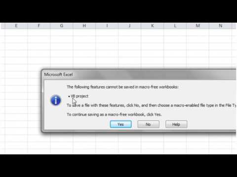Excel 2010 VBA Tutorial 22   Looping through workbook objects