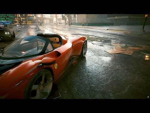 *4K CYBERPUNK 2077: ULTRA REAL PATH TRACING 60FPS - DLSS 3.7/FSR3