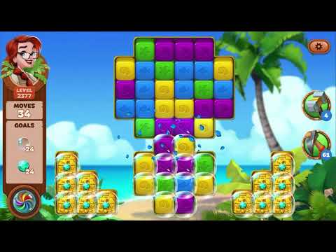 Lost Island Blast Adventure Level 2377 NO BOOSTERS - A S GAMING ✔️