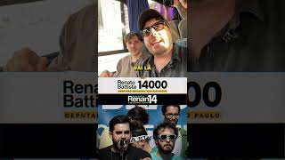 🚨 DANILO GENTILI FALOU: VOTE RENAN 14 E RENATO BATTISTA 14000 🔥