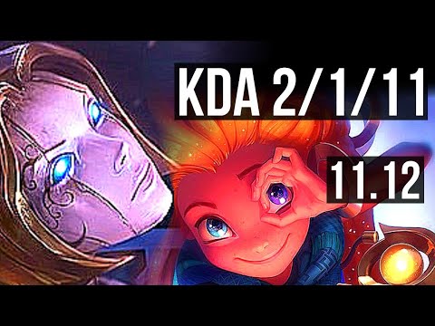 ORIANNA vs ZOE (MID) | Rank 5 Ori, 2/1/11, Rank 26 | KR Challenger | v11.12