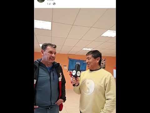 S. Maraboli - Huahuel Niyeo luego de la reunión de la liga rionegrina en Los Menucos 
