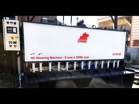 NM HVR 425 NC Hydraulic Shearing Machine