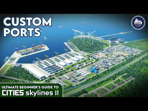 The Beginners Guide to Creating a Port in Cities Skylines 2  | UBG #6