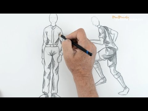 Draw People Part 3 Draw Clothes