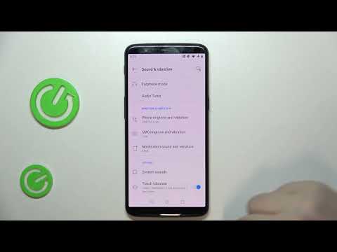 How to Enable/Disable Touch Vibrations on OnePlus 5T?