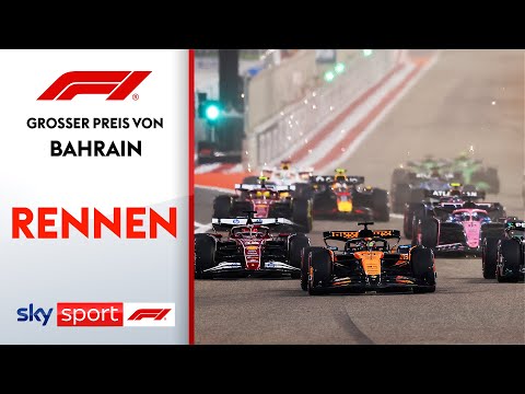 Wilde Manöver & wirre Boxenstopps! | Rennen - Highlights | Großer Preis von Bahrain | Formel 1 2025