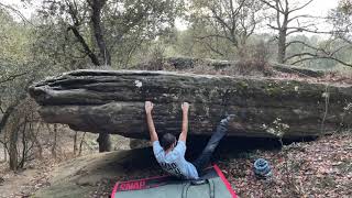 Video thumbnail de Problem 11 (El Platillu), 6a+. Savassona