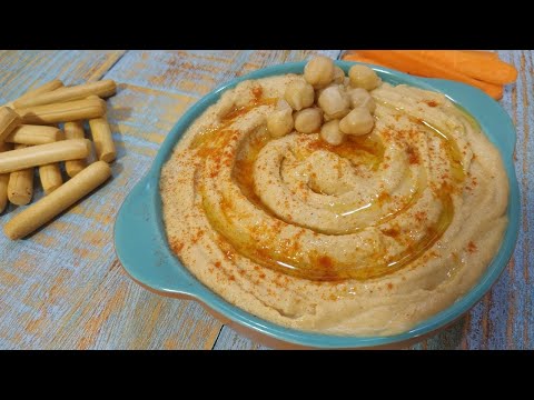 HUMMUS DE GARBANZOS | EL MÁS TRADICIONAL DE LA COCINA ÁRABE | MUY FÁCIL CON MAMBO¡¡¡