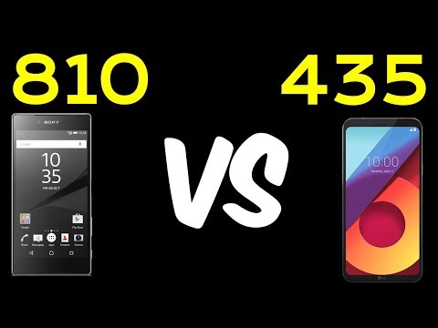 Snapdragon 810 vs Snapdragon 435 📱 Sony Xperia Z5 Premiums vs LG Q6! 🔥 [4K]