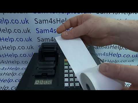 Till Receipt Printing Blank Problem Sam4S ER-260BEJ / ER-260EJ / ER-260 Cash Registers