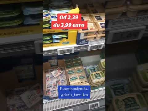 Ile kosztuje kostka masła w niemieckim Oberhausen?