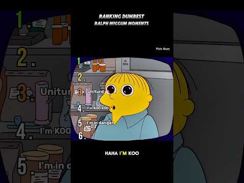RANKING DUMBEST RALPH MOMENTS 🤣
