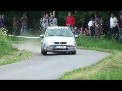 Wyścig Gajówka 2012 Ł.Sawicki/ M.Wieczorek Citroen SaxoVTS