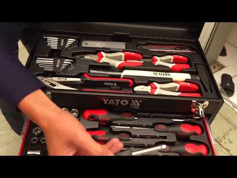 Ящик с инструментами YATO 80 шт. (YT-38951) - универсальный набор