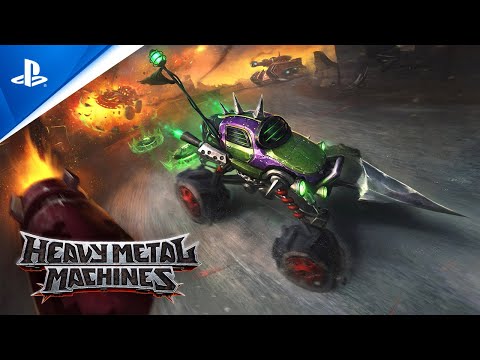 Vehicular combat battler Heavy Metal Machines launches on PS4 and PS5 tomorrow