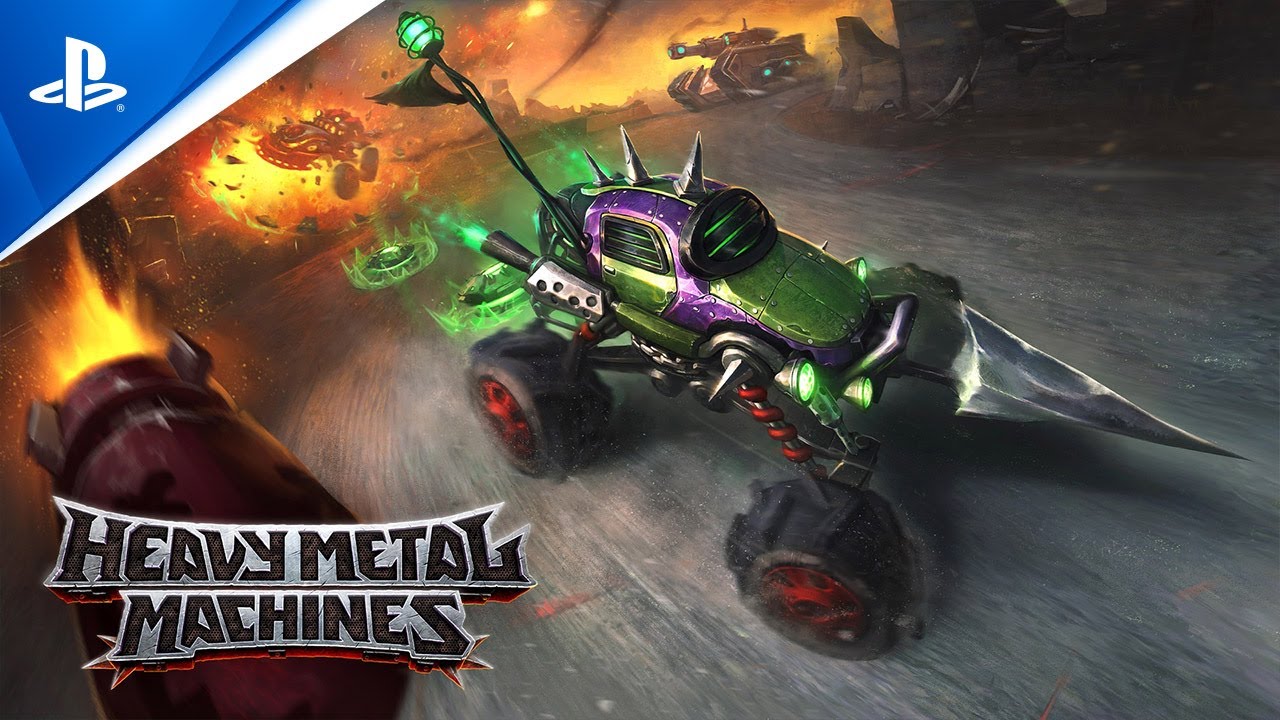 Vehicular combat battler Heavy Metal Machines launches on PS4 and PS5 tomorrow