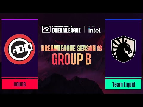Dota2 - nouns vs Team Liquid - Game 2 - DreamLeague Season 19 - Group B
