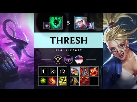 Thresh Support vs Janna - NA Master Patch 25.21
