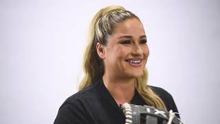 Video thumbnail: Easton Professional Collection Fastpitch Softball Gloves