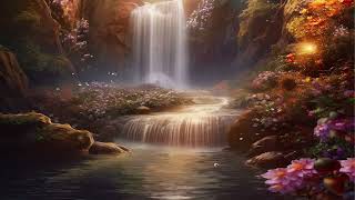 Deep Calm for HSP | 1 Hour Relaxing River & Waterfall | Soundscape for Overstimulation & Anxiety