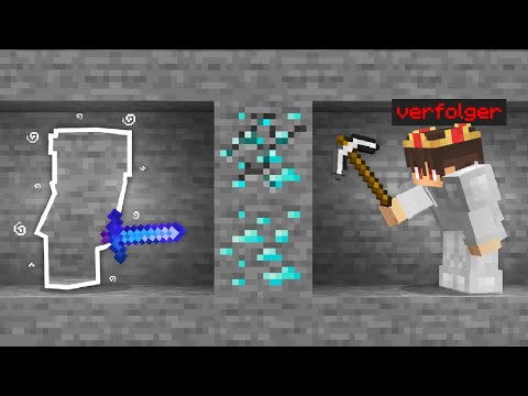 Minecraft Verfolgung, aber ICH werde heimlich UNSICHTBAR