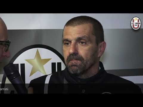 AC CREMA vs PERGOLETTESE (25/11/2017) - IL DOPOPARTITA. L'intervista a Sergio Porrini