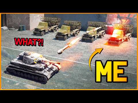 Destroying Tanks as a FAKE Prop in War Thunder