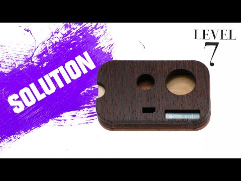 Centrale a wood puzzle from Jean Claude Constantin - Solution