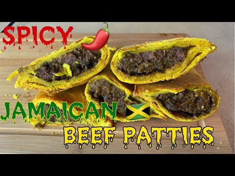 How To Make Jamaican Beef Patties | Spicy Beef...