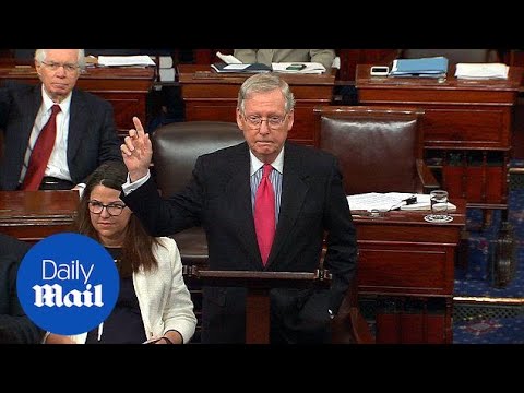 Senate Republicans use 'nuclear option' to clear way for Gorsuch - Daily Mail