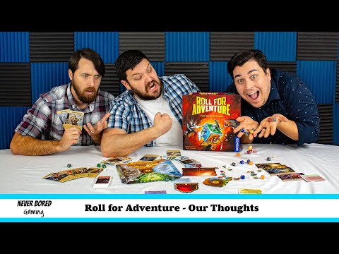Never Bored Gaming | Our Thoughts | Roll for Adventure