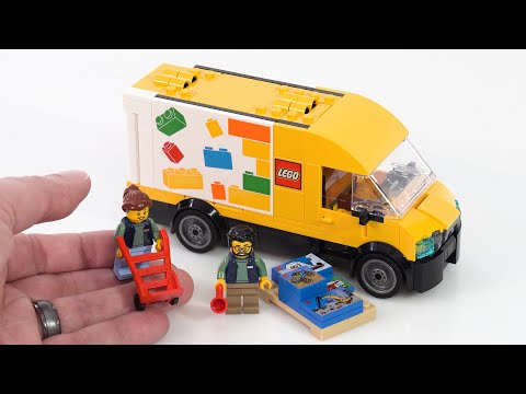 LEGO City (delivery) Van review! All prints, full of features #NotSponsored 60500