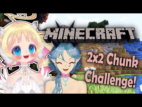 Insane 2x2 Chunk Challenge in Minecraft with Vincent!