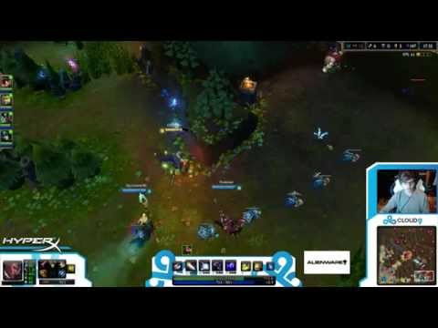 C9 Sneaky Lucian vs Ezreal [Challenger Ranked solo queue AD]