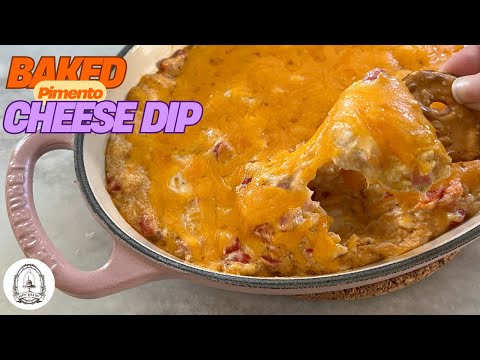*Super Bowl Snack Series* How to Make Baked Pimento Cheese Dip - Happy Bake Day