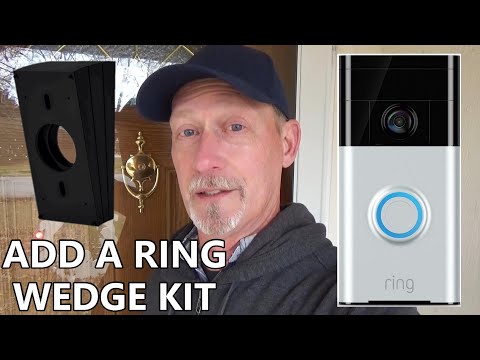 How To Install A Ring Video Doorbell Wedge Kit On New Or Existing Ring Doorbell