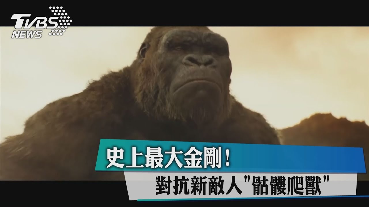 史上最大金剛!對抗新敵人「骷髏爬獸」