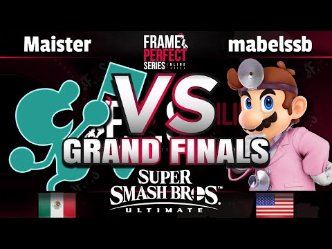 FPS2 Online Grand Finals - mabelssb (Dr. Mario) vs. SSG | Maister (Mr. G&W) - Smash Ultimate