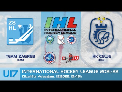 IHL U17 2021/22 - Team Zagreb vs HK Celje
